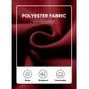 imageJMIERR Mens Casual Cotton Hooded Collar Drawstring Hoodies Pullover Sweatshirts Casual Long Sleeve ShirtsFiery Red