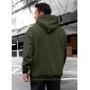 imageJMIERR Mens Casual Cotton Hooded Collar Drawstring Hoodies Pullover Sweatshirts Casual Long Sleeve ShirtsGreen