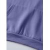 imageJMIERR Mens Casual Cotton Hooded Collar Drawstring Hoodies Pullover Sweatshirts Casual Long Sleeve ShirtsLilac