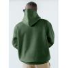 imageJMIERR Mens Casual Cotton Hooded Collar Drawstring Hoodies Pullover Sweatshirts Casual Long Sleeve ShirtsMist Green