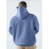 imageJMIERR Mens Casual Cotton Hooded Collar Drawstring Hoodies Pullover Sweatshirts Casual Long Sleeve ShirtsSky Blue