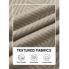 imageJMIERR Mens Casual 7quot Shorts Summer Drawstring Elastic Waist Beach Sweat Shorts Texture with PocketsKhaki