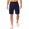 imageJMIERR Mens Cargo Shorts Corduroy Casual Elastic Waist Lightweight Outdoor Hiking Work ShortNavy Blue
