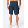 imageJMIERR Mens Cargo Shorts Corduroy Casual Elastic Waist Lightweight Outdoor Hiking Work ShortSail Blue