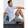 imageJMIERR Mens Running Shorts 7 Inch Lightweight Quick Dry Workout Summer Athletic Gym Shorts with Zipper PocketGray