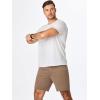 imageJMIERR Mens Running Shorts 7 Inch Lightweight Quick Dry Workout Summer Athletic Gym Shorts with Zipper PocketKhaki