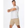 imageJMIERR Mens Running Shorts 7 Inch Lightweight Quick Dry Workout Summer Athletic Gym Shorts with Zipper PocketLight Khaki