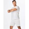 imageJMIERR Mens Running Shorts 7 Inch Lightweight Quick Dry Workout Summer Athletic Gym Shorts with Zipper PocketWhite