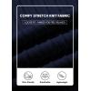 imageJMIERR Mens Casual Polo Shirt Summer Short Sleeve Vacation Button Beach Knit Stretchy Golf ShirtsB Blue