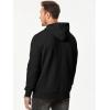 imageJMIERR Mens Hoodie Pullover 2024 Sweatshirts Graphic Hoodie Long Sleeve Drawstring Fashion Hooded Shirt with Pocket0 Black