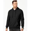 imageJMIERR Mens Hoodie Pullover 2024 Sweatshirts Graphic Hoodie Long Sleeve Drawstring Fashion Hooded Shirt with Pocket0 Black