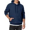 imageJMIERR Mens Hoodie Pullover 2024 Sweatshirts Graphic Hoodie Long Sleeve Drawstring Fashion Hooded Shirt with PocketA Dark Blue