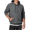 imageJMIERR Mens Hoodie Pullover 2024 Sweatshirts Graphic Hoodie Long Sleeve Drawstring Fashion Hooded Shirt with PocketB Dark Grey