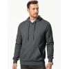 imageJMIERR Mens Hoodie Pullover 2024 Sweatshirts Graphic Hoodie Long Sleeve Drawstring Fashion Hooded Shirt with PocketB Dark Grey