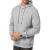imageJMIERR Mens Hoodie Pullover 2024 Sweatshirts Graphic Hoodie Long Sleeve Drawstring Fashion Hooded Shirt with PocketB Grey