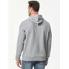 imageJMIERR Mens Hoodie Pullover 2024 Sweatshirts Graphic Hoodie Long Sleeve Drawstring Fashion Hooded Shirt with PocketB Grey