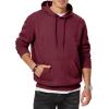 imageJMIERR Mens Hoodie Pullover 2024 Sweatshirts Graphic Hoodie Long Sleeve Drawstring Fashion Hooded Shirt with PocketB Red