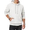 imageJMIERR Mens Hoodie Pullover 2024 Sweatshirts Graphic Hoodie Long Sleeve Drawstring Fashion Hooded Shirt with PocketC White