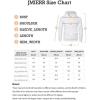 imageJMIERR Mens 2024 Casual Cotton Hooded Collar Drawstring Hoodies Pullover Sweatshirts Casual Long Sleeve ShirtsCarbon Grey