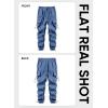 imageJMIERR Mens Baggy Cargo Pants Trendy Casual Parachute Pant Loose Fit Harem Joggers with Pockets for StreetwearA6 Ashleigh Blue