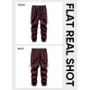 imageJMIERR Mens Baggy Cargo Pants Trendy Casual Parachute Pant Loose Fit Harem Joggers with Pockets for StreetwearA6 Burgundy