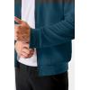 imageJMIERR Mens Casual Jacquard Bomber Jackets ColorBlock Lightweight Varsity Jacket Fashion Zipper Coat with PocketsBlue Sapphire