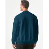 imageJMIERR Mens Casual Jacquard Bomber Jackets ColorBlock Lightweight Varsity Jacket Fashion Zipper Coat with PocketsBlue Sapphire