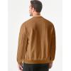 imageJMIERR Mens Casual Jacquard Bomber Jackets ColorBlock Lightweight Varsity Jacket Fashion Zipper Coat with PocketsCamel