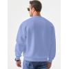 imageJMIERR Mens Casual Long Sleeves Crewneck Sweatshirts Cotton Pullover Sweatshirt for MenSky Blue
