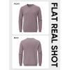 imageJMIERR Mens Casual Long Sleeves Crewneck Sweatshirts Cotton Pullover Sweatshirt for MenValerian