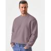 imageJMIERR Mens Casual Long Sleeves Crewneck Sweatshirts Cotton Pullover Sweatshirt for MenValerian