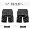 imageJMIERR Mens Casual Twill Cargo Shorts Cotton Drawstring Classic Cargo Stretch Short with 6 PocketsGrey