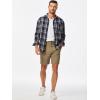 imageJMIERR Mens ClassicFit 7quot Chino Short Summer Stretch Waist Cotton Twill Casual Dress Shorts with Pockets7 Khaki