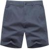 imageJMIERR Mens ClassicFit 7quot Chino Short Summer Stretch Waist Cotton Twill Casual Dress Shorts with Pockets7 Navy Blue