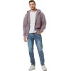 imageJMIERR Mens Full Zip Casual Cotton Hooded Fleece Drawstring Hoodies Pullover Sweatshirts Casual Long Sleeve ShirtsValerian