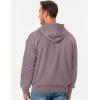 imageJMIERR Mens Full Zip Casual Cotton Hooded Fleece Drawstring Hoodies Pullover Sweatshirts Casual Long Sleeve ShirtsValerian