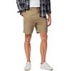 imageJMIERR Mens ClassicFit 7quot Chino Short Summer Stretch Waist Cotton Twill Casual Dress Shorts with Pockets7 Khaki