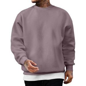 imageJMIERR Mens Casual Long Sleeves Crewneck Sweatshirts Cotton Pullover Sweatshirt for MenValerian