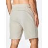 imageJMIERR Mens Athletic Running Shorts Lightweight Quick Dry Workout Basketball Gym 7quot Sports Shorts with Zipper Pockets7 Light Grey