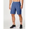 imageJMIERR Mens Athletic Running Shorts Lightweight Quick Dry Workout Basketball Gym 7quot Sports Shorts with Zipper Pockets7 Navy Blue