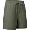 imageJMIERR Mens Gym Shorts Cotton 7quot Running Comfy Workout Shorts Zipper Pocket Sweat ShortsA Green