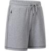 imageJMIERR Mens Gym Shorts Cotton 7quot Running Comfy Workout Shorts Zipper Pocket Sweat ShortsC Grey