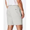 imageJMIERR Mens Gym Shorts Cotton 7quot Running Comfy Workout Shorts Zipper Pocket Sweat ShortsD Grey 01