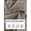 imageJMIERR Mens Shorts Running Athletic Shorts Waterproof Quick Dry 7quot Gym Workout Breathable Shorts0 Grey