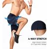 imageJMIERR Mens Shorts Running Athletic Shorts Waterproof Quick Dry 7quot Gym Workout Breathable ShortsA Blue