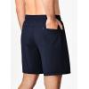 imageJMIERR Mens Shorts Running Athletic Shorts Waterproof Quick Dry 7quot Gym Workout Breathable ShortsA Blue