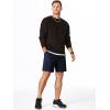 imageJMIERR Mens Shorts Running Athletic Shorts Waterproof Quick Dry 7quot Gym Workout Breathable ShortsA Blue