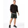 imageJMIERR Mens Shorts Running Athletic Shorts Waterproof Quick Dry 7quot Gym Workout Breathable ShortsB Green