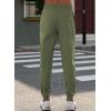 imageJMIERR Mens Casual Joggers Pants  Cotton Drawstring Chino Cargo Pants Hiking Outdoor Twill Track Jogging Sweatpants PantsLight Green