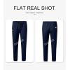 imageJMIERR Mens Casual Joggers Pants  Cotton Drawstring Chino Cargo Pants Hiking Outdoor Twill Track Jogging Sweatpants PantsMidnight Blue